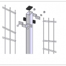 Sposób montażu Ogrodzenie TYP ŁUK